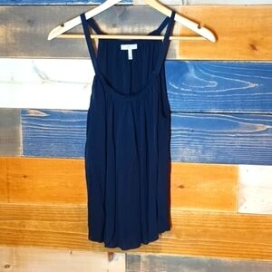 Joie Silk Navy Blue top S